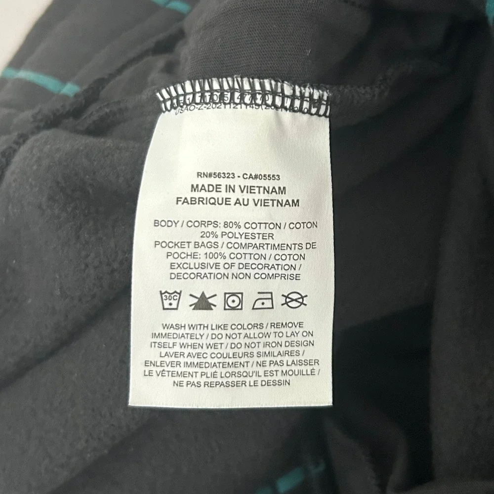 Jordan Brooklyn Fleece Shorts Mens XXL Black Teal Pinstripe Jumpman Athletic